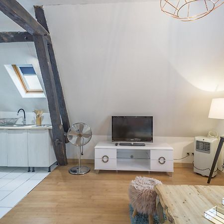 Quartier Cathedrale Centre, Wifi Et Parking - Zen Appart Troyes Room photo