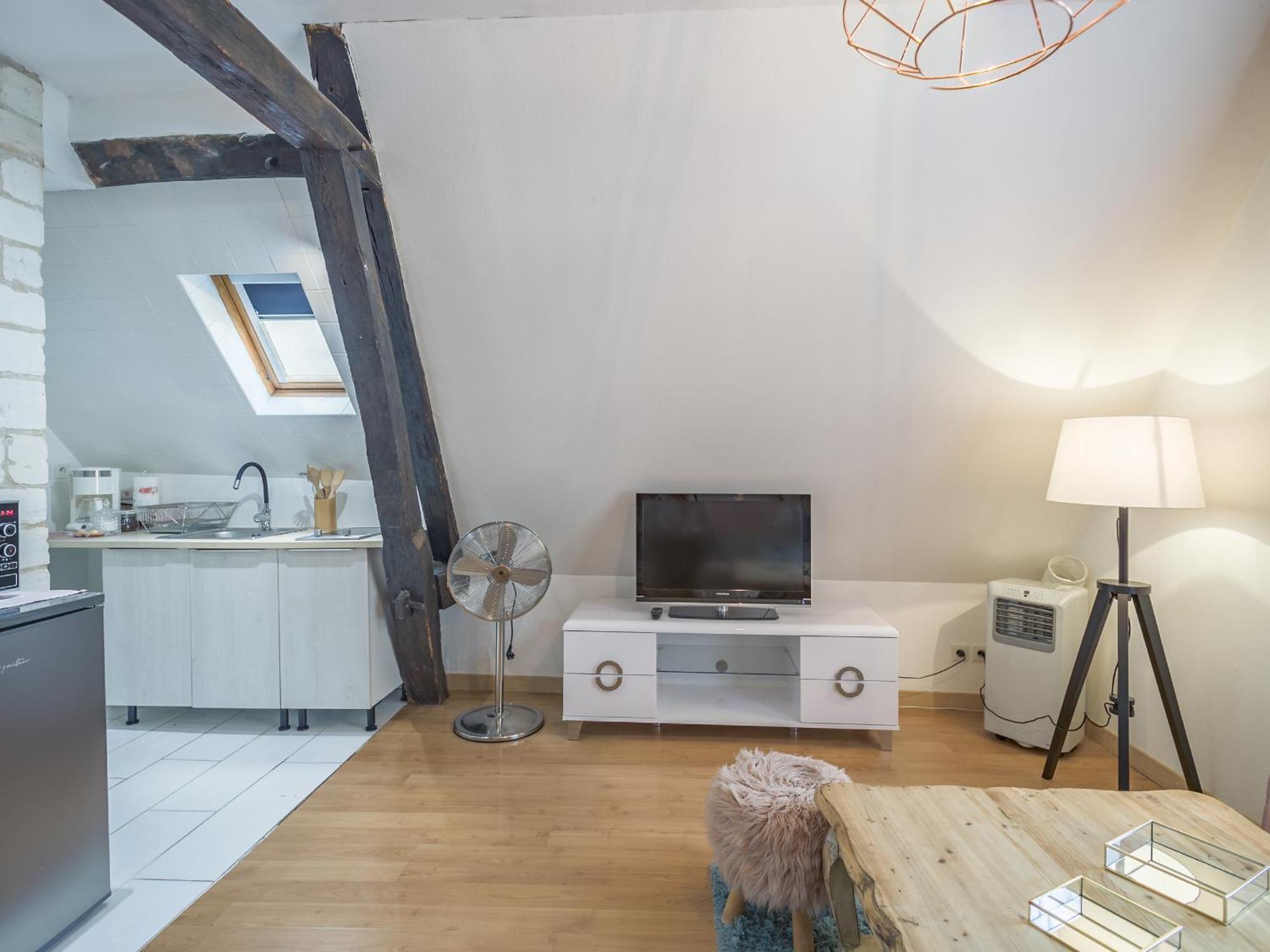 Quartier Cathedrale Centre, Wifi Et Parking - Zen Appart Troyes Room photo